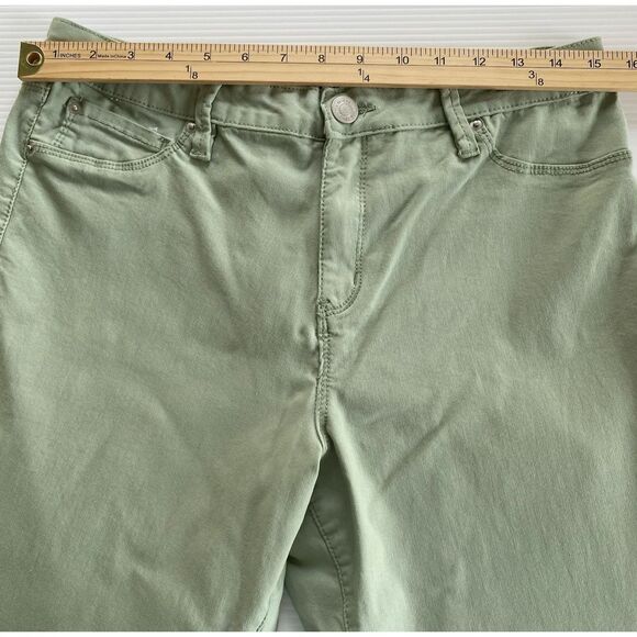 YMI Women’s Forever Color Skinny Ankle Pants Jade Size XL (Fit 31x29) - Picture 6 of 13